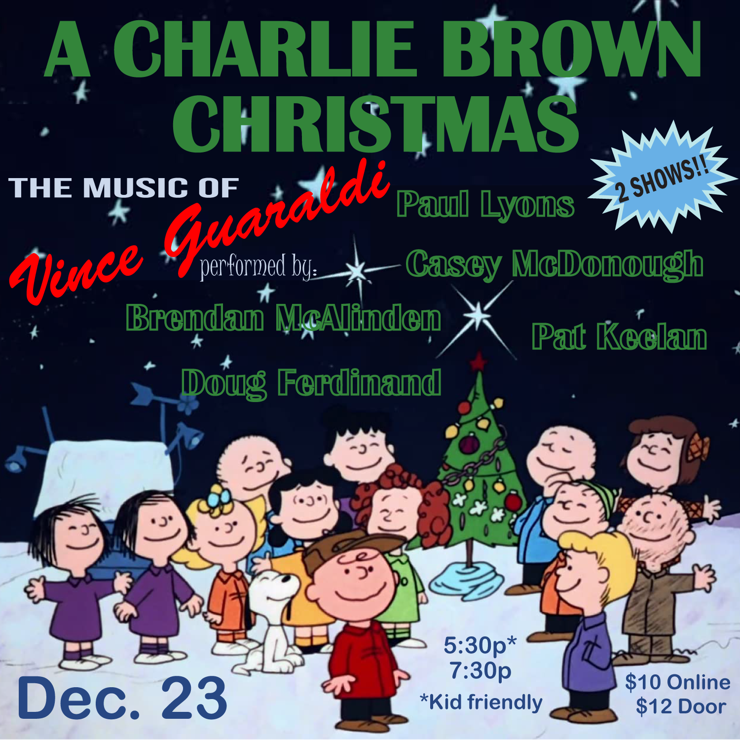 A Charlie Brown Christmas LIVE Blue Island Beer Company